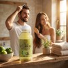 Aceite de bergamota 120 ml marca Lenico Estimula Crecimiento Cabello,Barba