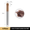 ZZBD-CT Carbide Radius Corner Rounding Inner R End Mills 4