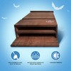 Outer Trails Japanese Cedar Bat House Habitat: Two Chambers, Weatherproof,