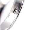 Silver One Silver 925 Men's Flat Ring, Height 0.1 -