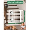 Baby Gate for Stairs, 30'' Tall, 29.5-40.5" Wide Baby Gates