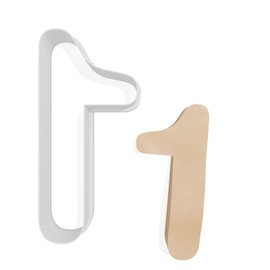 Number 1 Cookie Cutter - 3 Sizes