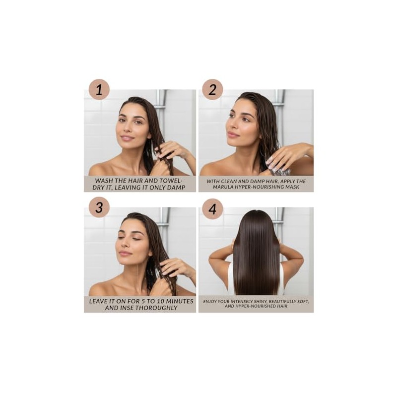 Felps - Mascarilla profesional para el cabello dañado y seco