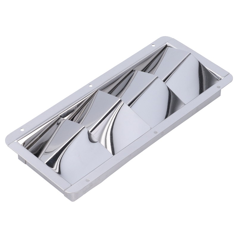 Marine Louver Vent Grille Square 4 Slots Grid Cover Boat