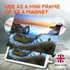 Classic Rectangle Magnet with Stand - Durdle Door Sunset Dorset