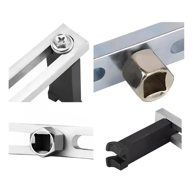 Llave Quitar Tapa Bomba Gasolina Ajustable Garra Curva Herramienta