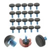 TEHAUX 2sets Adjustable Furniture Levelers Table Leg Leveling Feet for