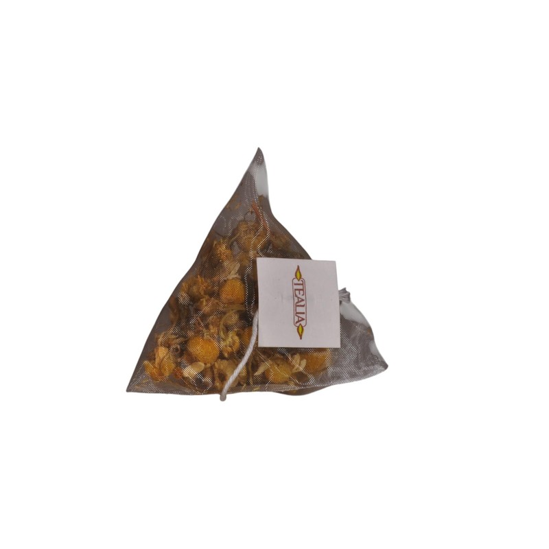Tealia Pyramid Tea Bags – Chamomile Apple | 20 Pyramid