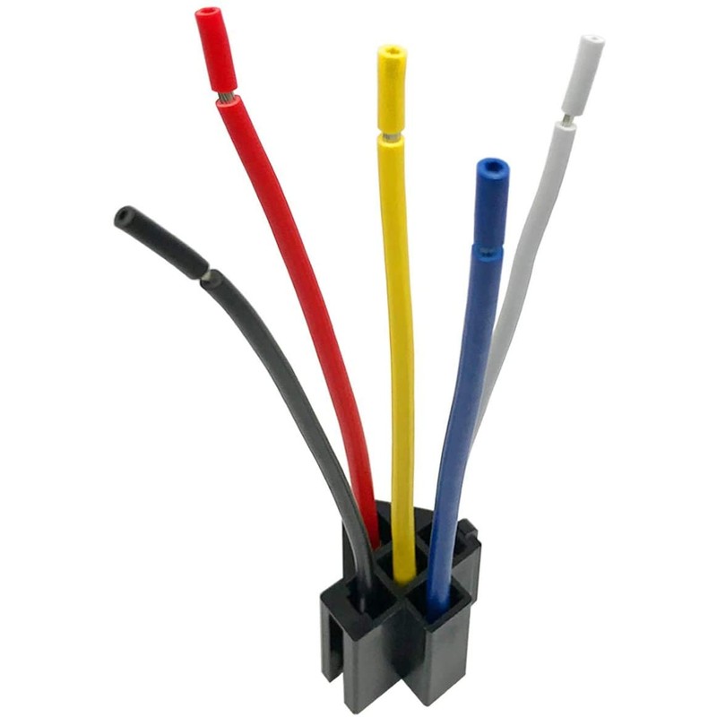 GTIWUNG Relay 5 Pole DC12V 40A Fuse On/Off SPDT Relay