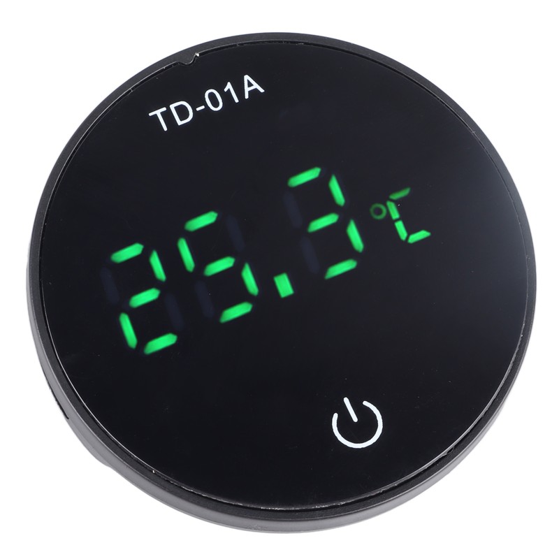 Aquarium Digital Thermometer Accurate LED Display Touch Screen USB Rechargeable