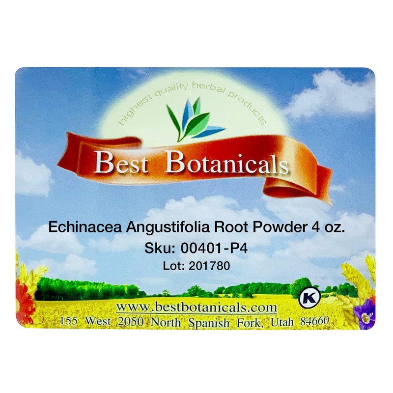 Best Botanicals Echinacea Angustifolia Root Powder 4 oz.
