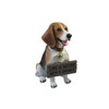 DWK Front Porch Dog Outdoor Welcome Sign Decorative Statue |