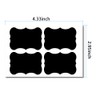 32 Waterproof Chalkboard Labels Reusable Blackboard Stickers Kit to Decorate