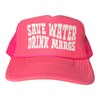 Save Water Drink Margs Trucker Hat for Men or Women,