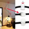 GVOREE Swag Hook for Chandelier Ceiling Lights Cable, Lamp Hook