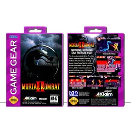 Mortal Kombat™ II | (SGGP) Sega Game Gear - Game Case Only - No Game