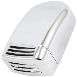 Chrome Coated Steam Valve for Steam Bath – Square with Curved Bottom Aromathera