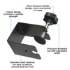 Drawer Front Installation Clamps, 4 Pcs Universal C Clamp Cabinet