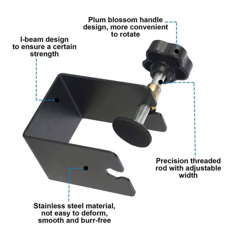 Drawer Front Installation Clamps, 4 Pcs Universal C Clamp Cabinet