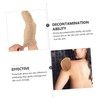 PACKOVE 2pcs Ramie Jute Exfoliating Bath Gloves for Deep Skin