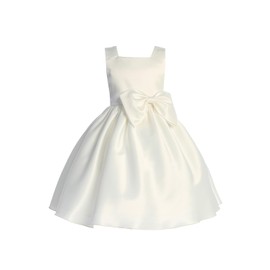 Ivory Flower Girl Dresses for Wedding Toddler Cream Easter Dress Vestidos Elegantes para niñas boda Size 4t Special Occasion Party Little Kids Formal Fiesta bestidos 4