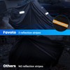 Favoto Waterproof Motorcycle Cover Motorbike Cover Outdoor Motorcycle Garage Scooter