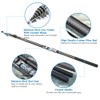 2.7m/3.6m/4.5m/5.4m/6.3m Telescopic Fishing Rod Carbon Fiber Fishing Rod