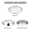 MIETONG 4 Pcs Black Pot Lid Knob - Universal Pot