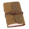 Gusti Leather Notebook Fedra - Diary Vintage Notebook Brown Leather