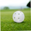 Kisangel Golf Swing Trainer Balls 30pcs Plastic Practice Balls Hollow-Out