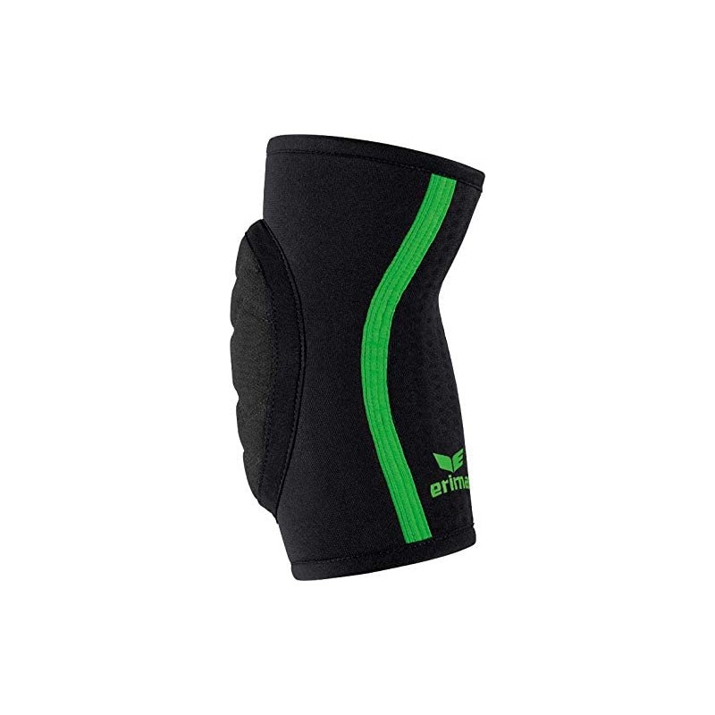 Erima Unisex's Knee Protectors Black/Green, Medium