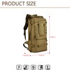Huntvp 50L 3 Way Tactical Military MOLLE Assault Backpack Modular