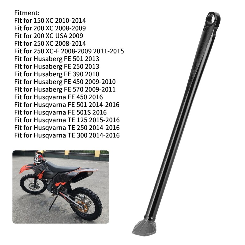 CNC Aluminum Alloy Kickstand Side Stand Accessory Fit for Husqvarna