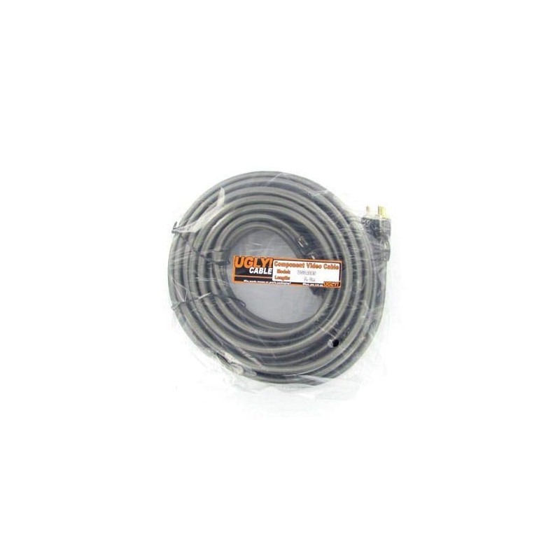 5m Ugly Premium Component RGB Video Cable Lead 3 RCA