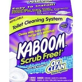 Kaboom Scrub Free Continuous Toilet Cleaning System Automatic Boxed