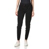 Southpole Women’s Junior Basic Fleece Jogger Pants -Black, X-Large