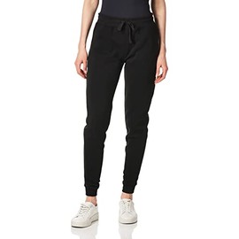 Southpole Women’s Junior Basic Fleece Jogger Pants -Black, X-Large