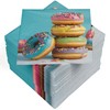 HEKU 100 napkins, 3-ply, 33 x 33 cm, doughnuts, absorbent
