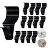 YUNFOOK 14 Pcs Vinyl Siding Hooks, Stainless Steel No-Hole Hangers