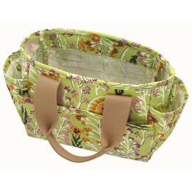 Cath Kidston Mini Tripper Crossbody Green Pansies Handbag