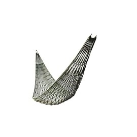 Outdoor Travel Camping Sport Hammock, Army Green Net Mesh Nylon Sleeping Bed Swing with Hooks for Garden Beach Camping Hunting Hiking Traveling (Green)