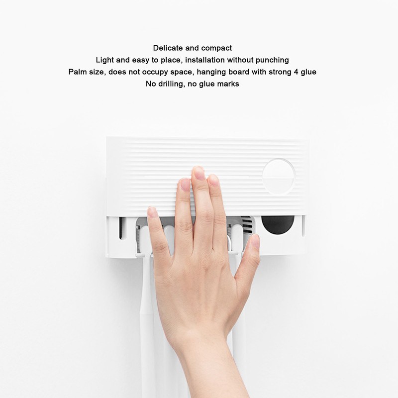 Electric Smart Toothbrush Holder UV Wall Toothbrush Bracket Fan Air