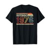 1976 Vintage Shirt, Birthday Gift Tee. Retro Style T-Shirt