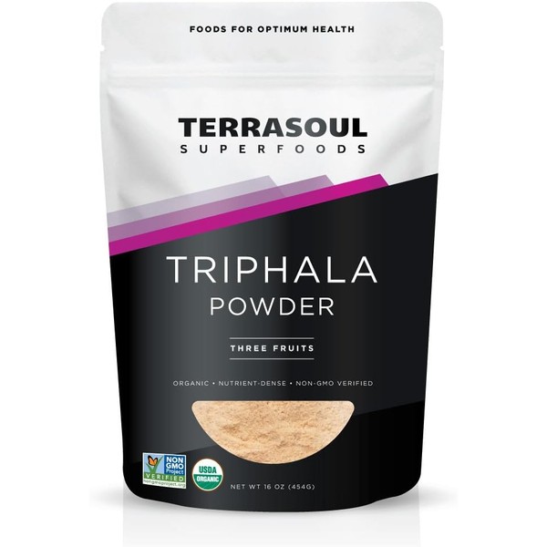 Terrasoul Superfoods polvo orgánico de trifala