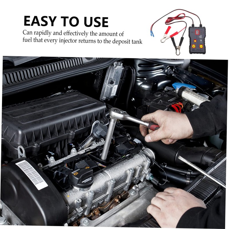 iplusmile Car Injector Tester Auto Injector Tester Portable Convenient Assessment