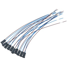 FMHXG 10PCS G4 Plastic Low Voltage Lamp Base High Temperature Wire 20cm Wire Length Lamp Base Ceramic Lamp Base Used for Many Kinds of Lamps Halogen Lamps Crystal Lamps