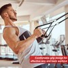 fuxunamz Cable Pull Handles, Triceps Rope Cable Attachment, Bicep Pull