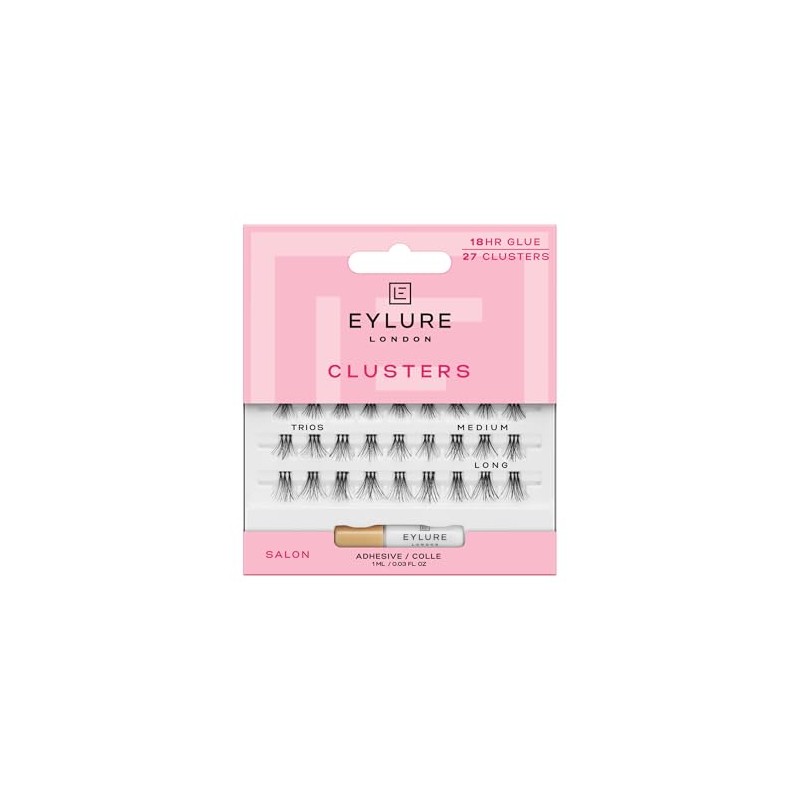 Eylure Clusters Individuals Trios (18 hr glue)