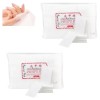 2 Pack De Toallas Gasitas Para Uñas Manicure Gel(sin Pelusa)