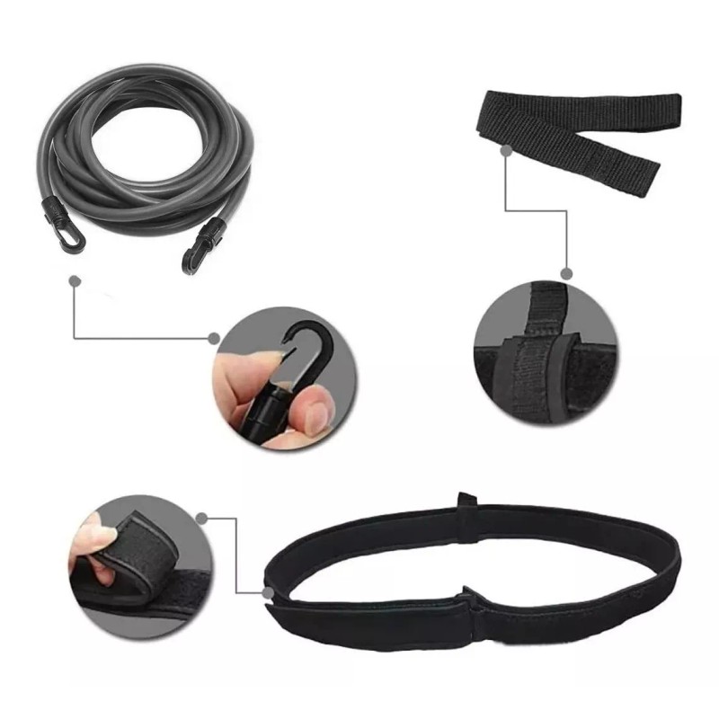 GRAN COMPAÑÍA 4m Cinturones Entrenamiento Natación Resistenc Nadar Cuerdas